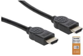 Manhattan HDMI prepojovací kábel #####HDMI-A Stecker, #####HDMI-A Stecker 3.00 m čierna 355353 audio return channel, poz
