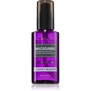 KUNDAL Macadamia Ultra Serum Cherry Blossom regeneračné olejové sérum pre poškodené vlasy 100 ml