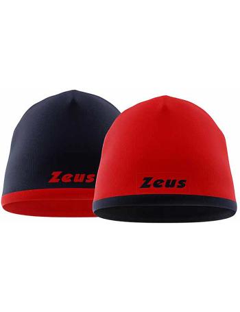 Zimná čiapka Zeus s obojstrannou čiapkou červená námornícka