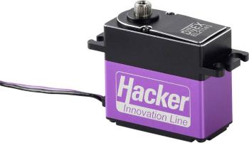 Hacker štandardné servo DITEX EL2114S  Materiál prevodovky: oceľ