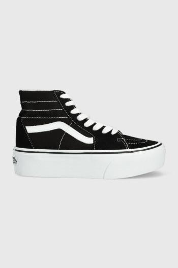 Tenisky Vans SK8-Hi Tapered Stackform dámske, čierna farba, VN0A5JMKBMX1