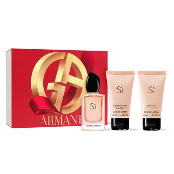 Giorgio Armani Sì – EDP 50 ml + sprchový gél 50 ml + telové mlieko 50 ml