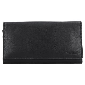 Lagen Dámska peňaženka kožená V13 Čierna