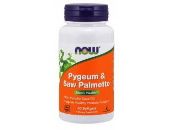 Now Foods Pygeum a Saw Palmetto 60 kapsúl