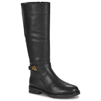 Lauren Ralph Lauren  HALLEE-BOOTS-TALL BOOT  Čižmy do mesta Čierna