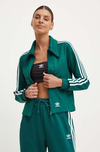 Mikina adidas Originals Montreal Track Top dámska, zelená farba, s nášivkou, IP0630