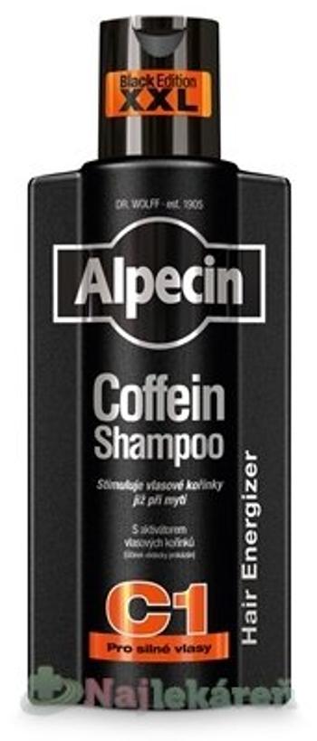 ALPECIN Coffein Shampoo C1 Black Edition kofeínový šampón proti vypadávaniu vlasov 375 ml