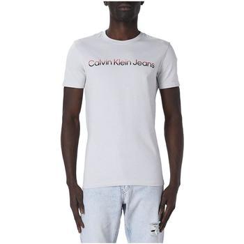 Calvin Klein Jeans  Tričká s krátkym rukávom -  Biela