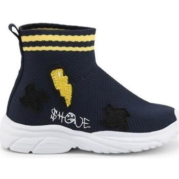 Shone  Módne tenisky 1601-005 Navy/Yellow  Modrá