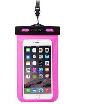 ChoeTech Waterproof Bag for Smartphones Pink (WPC007-PK)