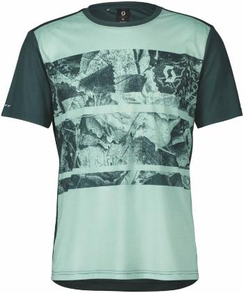 Scott Trail Flow S/SL Men's Shirt Green/Aruba Green 3XL