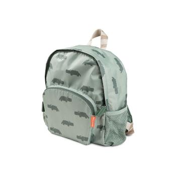 Done By Deer  Croco Kid Backpack - Green  Ruksaky a batohy Zelená