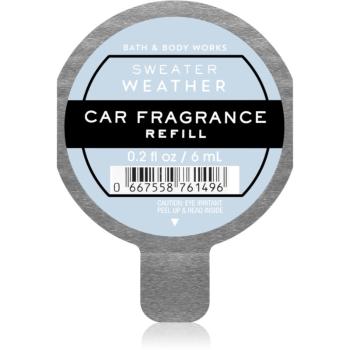 Bath & Body Works Sweater Weather vôňa do auta náhradná náplň 6 ml