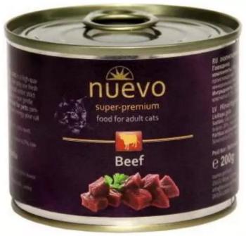 NUEVO cat Adult Beef konzervy pre mačky 6x200g