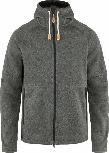 Fjällräven Outdoorová mikina Övik Fleece Hoodie M Dark Grey M