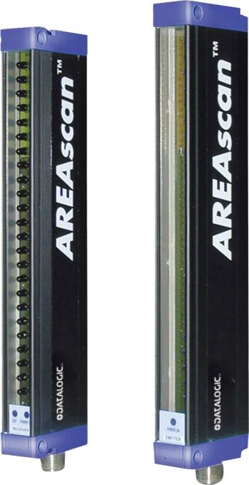 Datalogic  Výška ochranného poľa 100 mm Svetelné mriežky AREAscan ™, séria AS1     Počet lúčov: 16