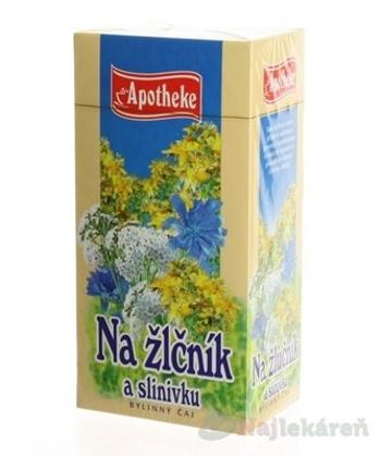 APOTHEKE BYLINNÝ ČAJ NA ŽLČNÍK A SLINIVKU, 20x1,5g