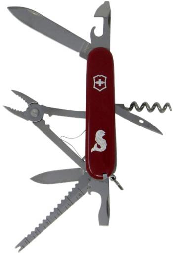 Victorinox Angler 1.3653.72 švajčiarsky vreckový nožík  Počet funkcií 18 červená