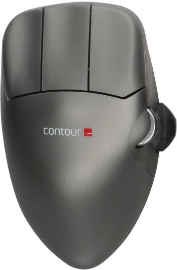 Contour Design Mouse M #####Kabellose Maus bezdrôtový optická sivá 5 null 2800 dpi ergonomická