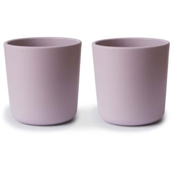Mushie Dinnerware Cup hrnček Soft Lilac 2 ks