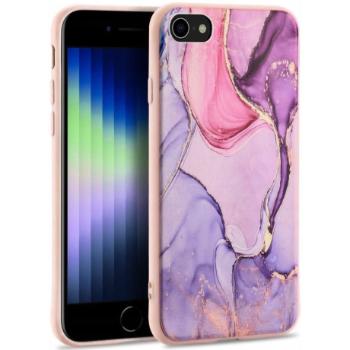 Tech-Protect Marble kryt na iPhone 7 / 8 / SE 2020 / SE 2022, ružová