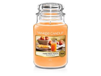 Yankee Candle Aromatická sviečka Classic veľká Farm Fresh Peach 623 g