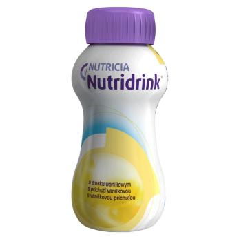 NUTRIDRINK S vanilkovou príchuťou 4x200 ml