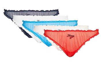 Tommy Hilfiger 5 PACK - dámske nohavičky Bikini UW0UW04325-0V5 XS