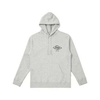 Sanjo  Hooded Flocked Logo - Grey  Mikiny Šedá