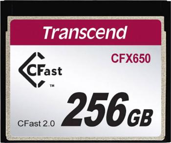 Transcend CFX650 CFast pamäťová karta 256 GB