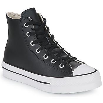 Converse  Členkové tenisky Chuck Taylor All Star Eva Lift Leather Foundation Hi  Čierna