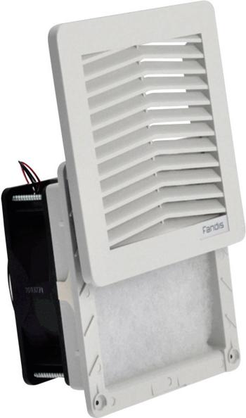 Fandis FF12D24UN ventilátor pre skriňové rozvádzače 24 V/DC 7.4 W (š x v x h) 150 x 150 x 65.3 mm   1 ks