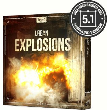 BOOM Library Urban Explosions Designed (Digitálny produkt)