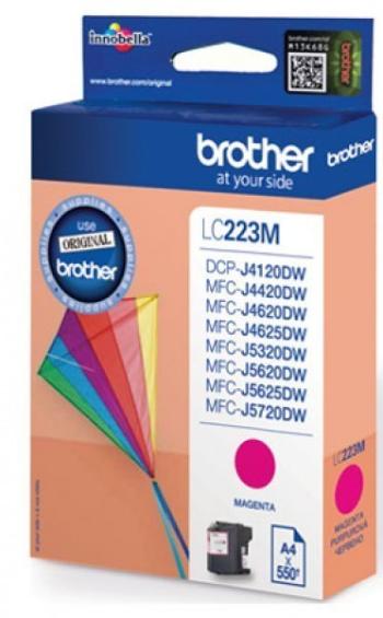 Brother LC-223M purpurová (magenta) originálna cartridge