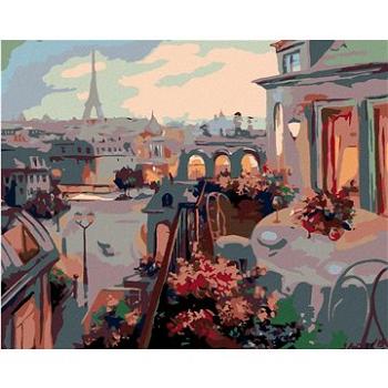 Maľovanie podľa čísel – Paríž z balkóna (HRAmal00064nad)