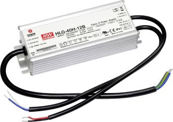 Mean Well HLG-40H-12B LED driver, napájací zdroj pre LED  konštantné napätie, konštantný prúd 39 W 3.33 A 7.2 - 12 V/DC