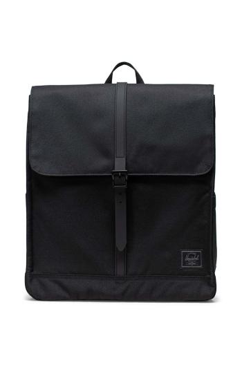 Ruksak Herschel City Backpack čierna farba, veľký, jednofarebný