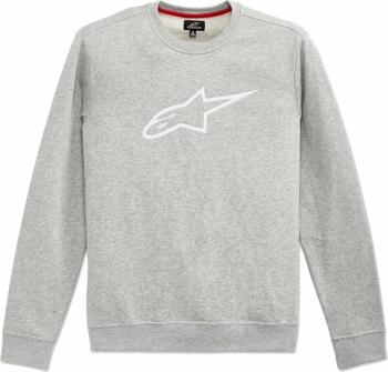 Alpinestars Ageless Crew Fleece Grey Heather/White 2XL Mikina