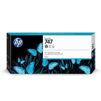 HP originálna cartridge P2V86A, HP 747, gray, 300ml, HP HP DesignJet Z9