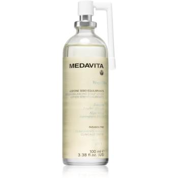 Medavita Requilibre Sebum-Balancing Scalp Lotion bezoplachová starostlivosť o vlasovú pokožku pre mastnú pokožku hlavy 100 ml