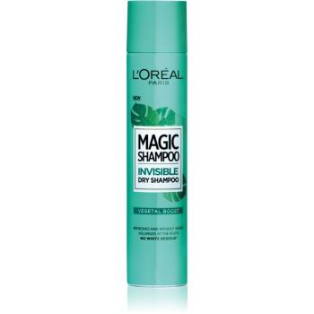 L’Oréal Paris Magic Shampoo Vegetal Boost suchý šampón pre objem vlasov, ktorý nezanecháva biele stopy 200 ml