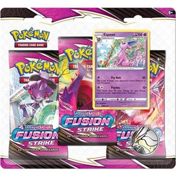 Pokémon TCG: SWSH08 Fusion Strike – 3 Blister Booster (0820650809200)