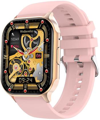 Wotchi AMOLED Smartwatch W26HK – Gold - Pink