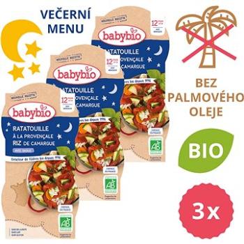 BABYBIO Ratatouille s ryžou 3× (2× 200 g) (BABY11821s)