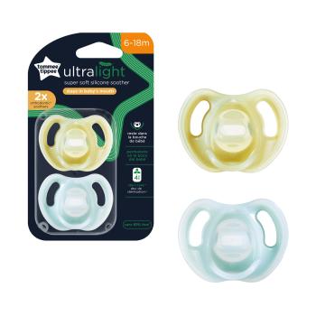 TOMMEE TIPPEE CTN Cumlík Ultra-light 6-18m 2 ks