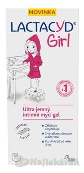 LACTACYD Girl intímny čistiaci gél 200ml