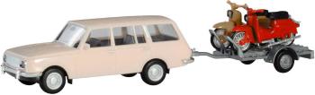 Herpa 420419 H0 Wartburg 353&#39;66 + A + 2x sim