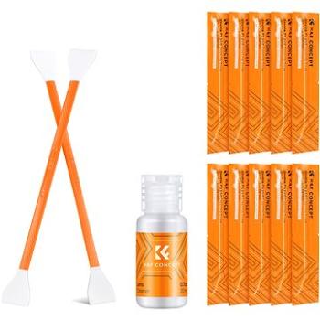 K&F Concept APS-C Sensor Cleaning Set (10 ks duálnych stierok + 20 ml čistiaci roztok) (SKU.1964)