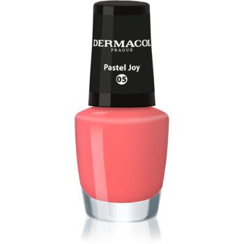 Dermacol Mini lak na nechty odtieň 05 Pastel Joy 5 ml