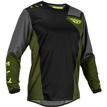 Fly Racing dres Kinetic Jet, 2023 čierna/zelená/hi-vis (MOTO32998nad)